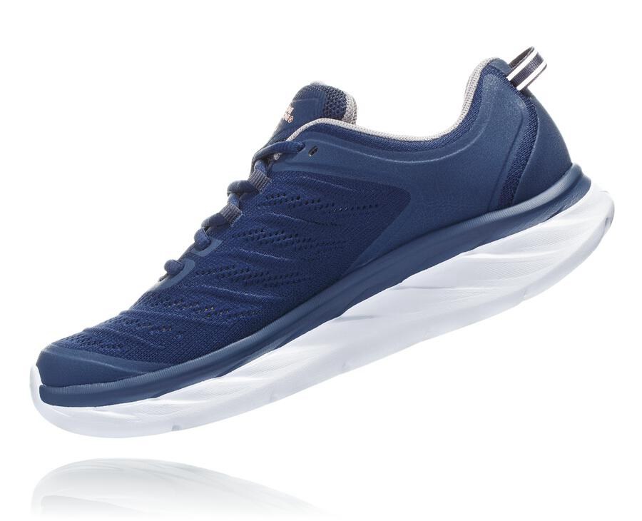 Hoka One One Løbesko Dame - Akasa - Blå/Hvide - 106534OMC